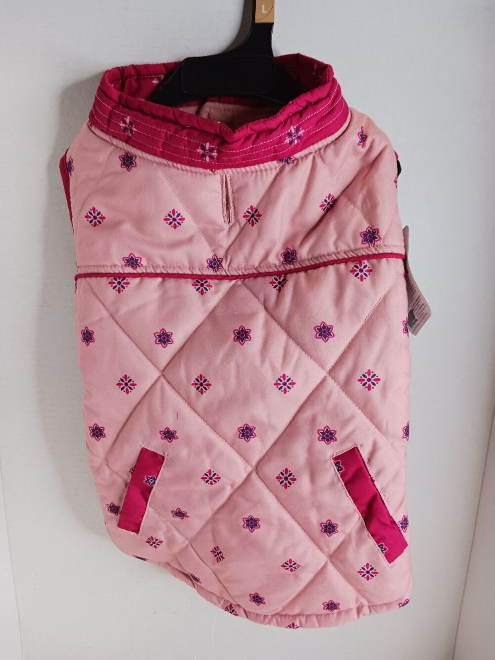 Youly Pink Dog Jacket L